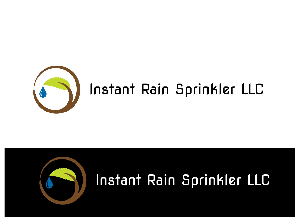Logo Design by Anyl Thapa for Instant Rain Sprinkler LLC | Design #1614704