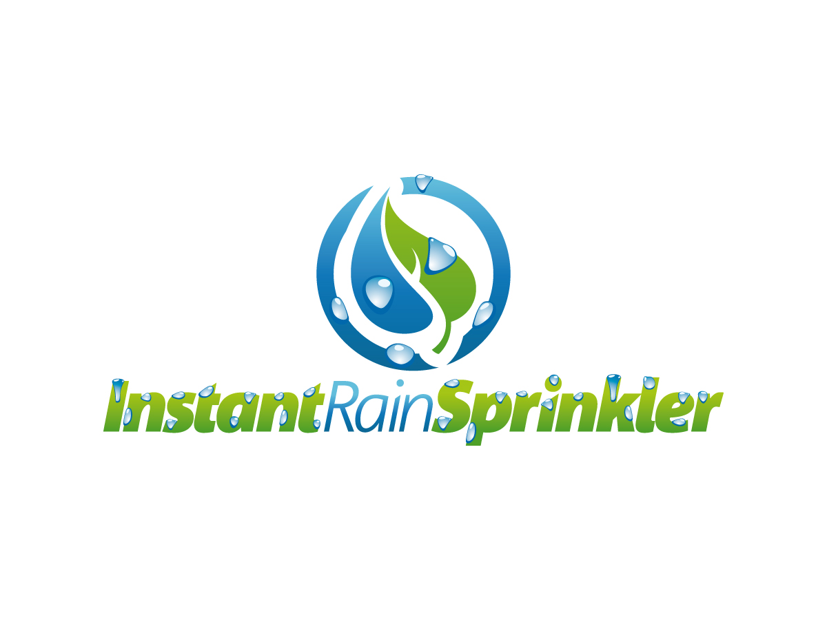 Logo Design by MIM design for Instant Rain Sprinkler LLC | Design #1620567