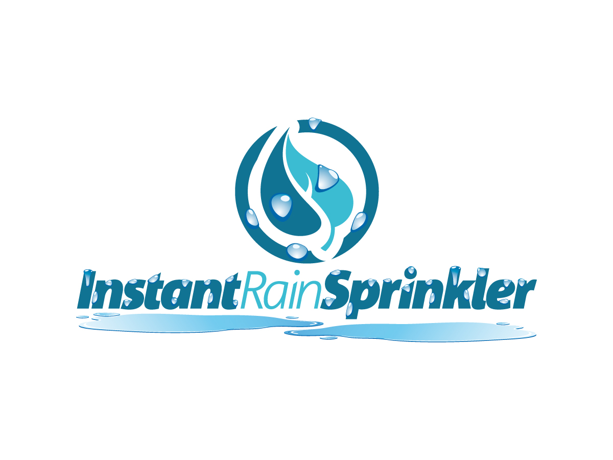 Logo Design by MIM design for Instant Rain Sprinkler LLC | Design #1620572