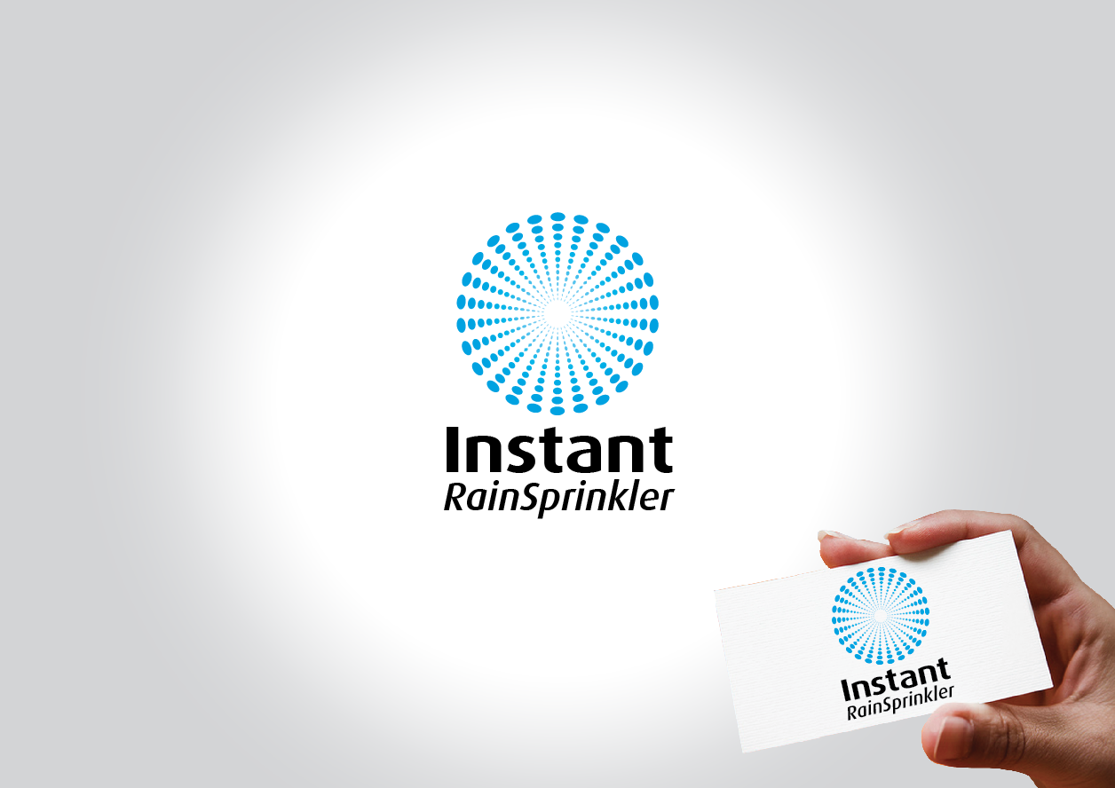 Logo Design by Bcreative for Instant Rain Sprinkler LLC | Design #1601156
