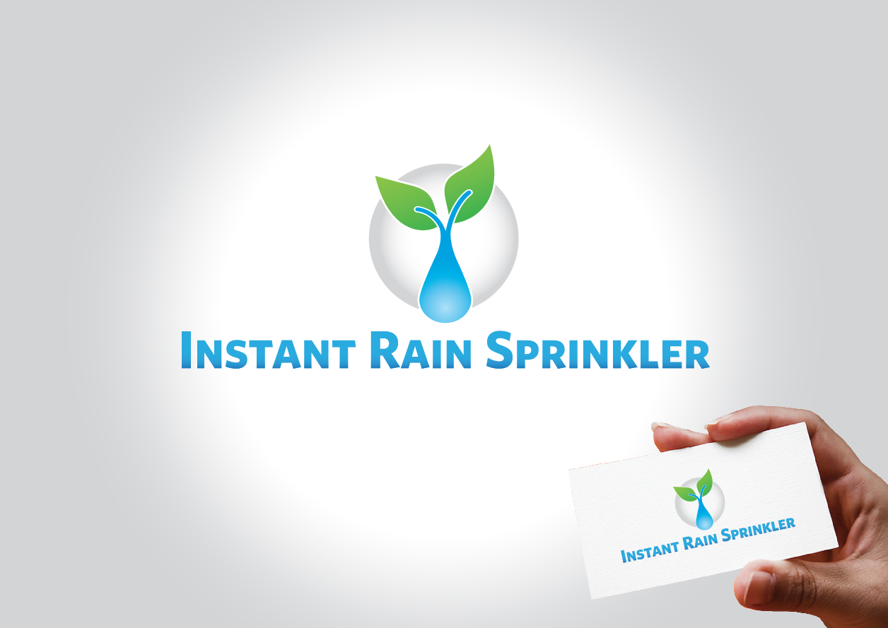 Logo Design by Bcreative for Instant Rain Sprinkler LLC | Design #1601159