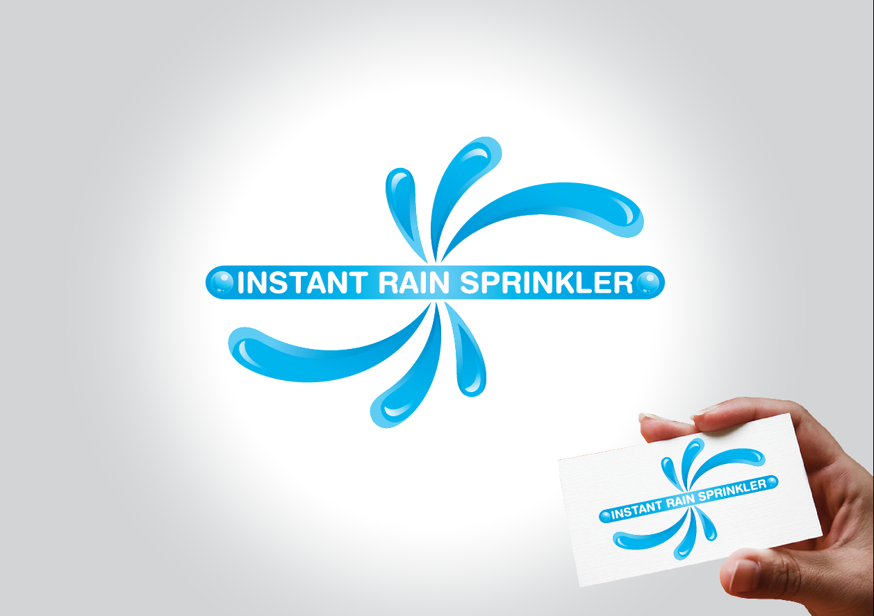 Logo Design by Bcreative for Instant Rain Sprinkler LLC | Design #1607251