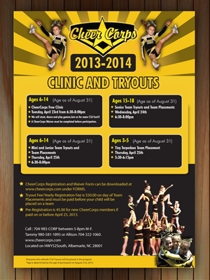 Flyer Design by Sbss for this project | Design: #1581071