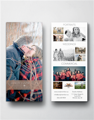 Design de Flyer par Sasa Slijepcevic pour Andy Hamilton Photography | Design #5789770