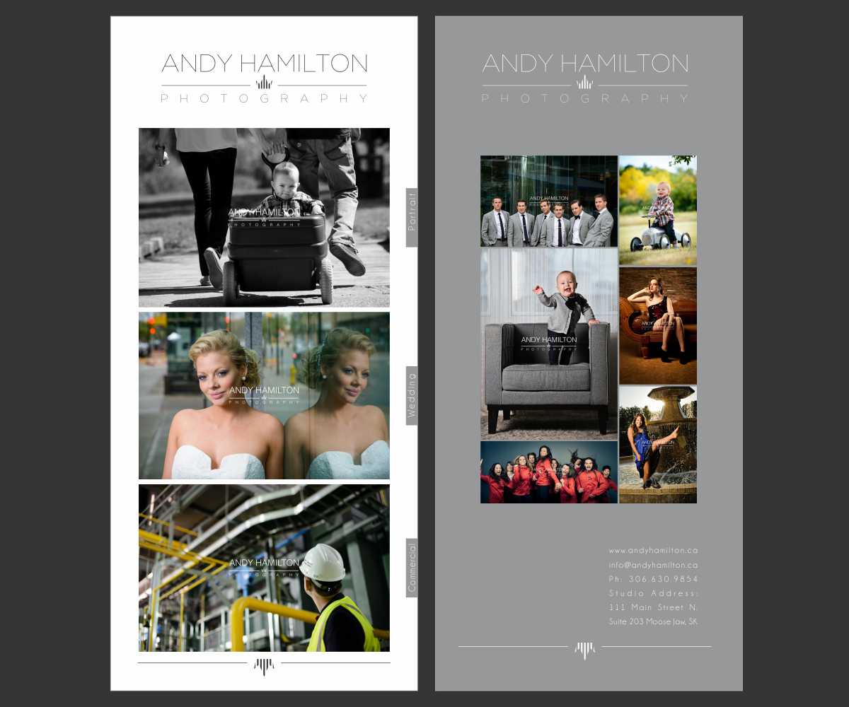 Design de Flyer par Cut and Glue pour Andy Hamilton Photography | Design #5790560