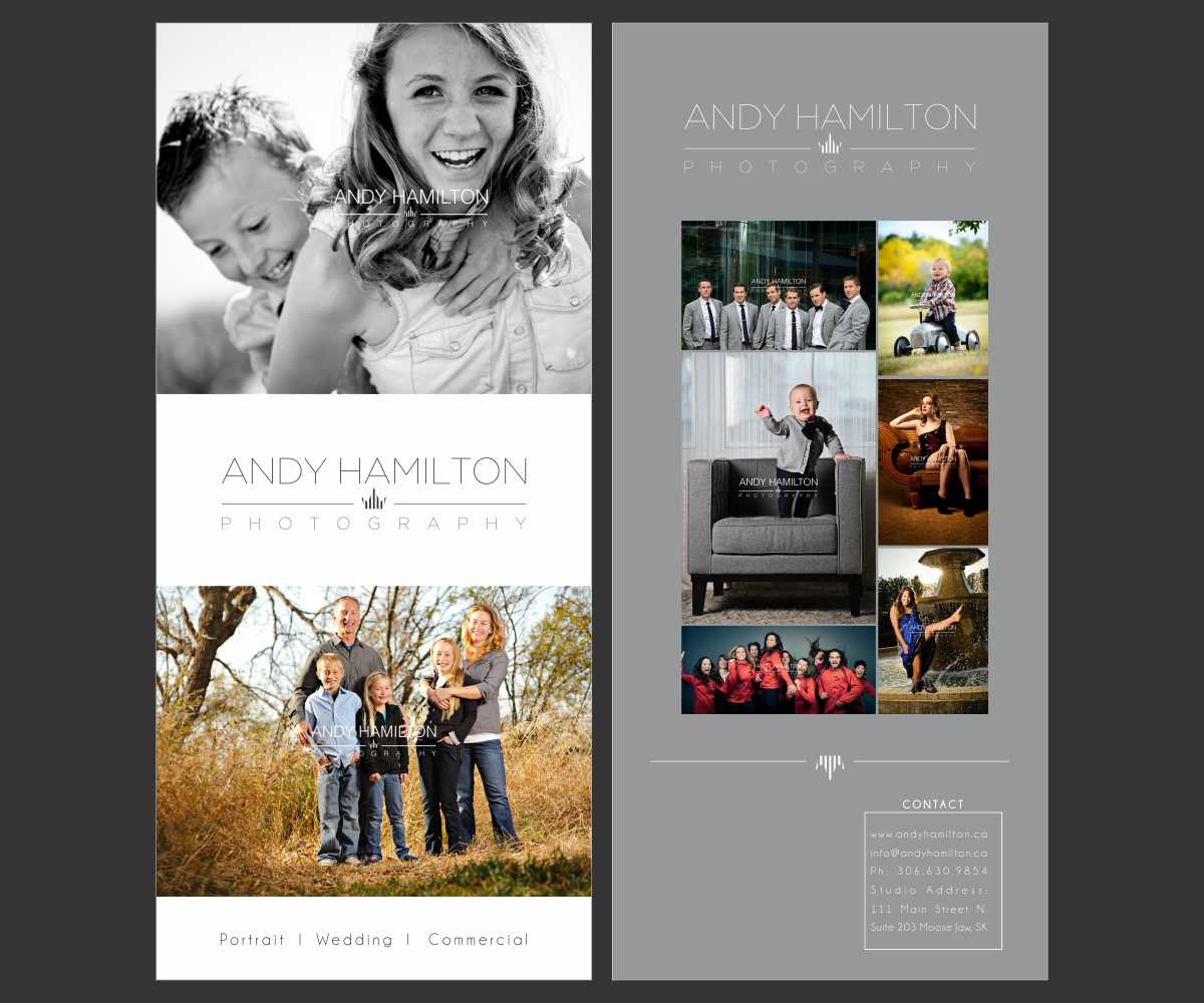 Design de Flyer par Cut and Glue pour Andy Hamilton Photography | Design #5790565