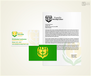 Church logo for signs and letter head for Family Worship Center | Design Graphique par logorice