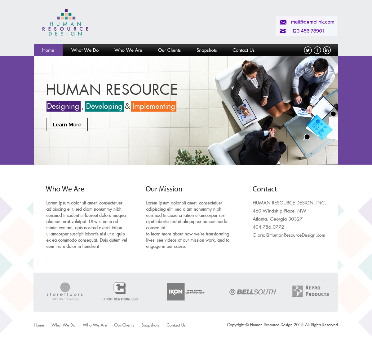 Diseño Web por OM para Digital Positions, inc. | Diseño #5786056