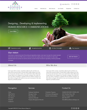 Web-Design von OM für Digital Positions, inc. | Design: #5786080