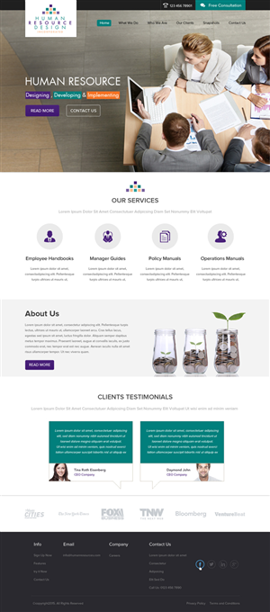 Web-Design von OM für Digital Positions, inc. | Design: #5786086
