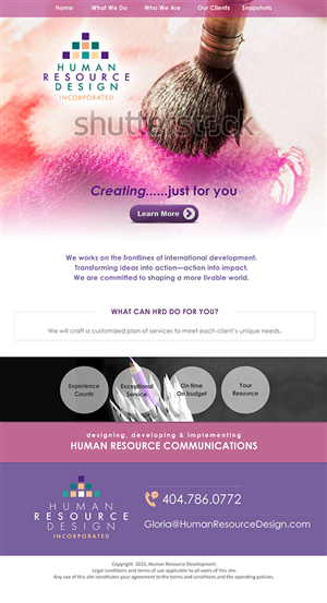 Web-Design von creationz2011 für Digital Positions, inc. | Design: #6264627