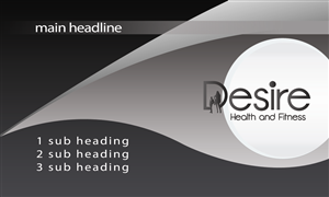 Business Card Design by Creative Design Solutions for Desire Health And Fitness | Design: #1765157
