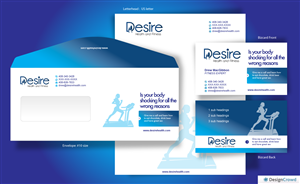 Business Card Design by designgreen for Desire Health And Fitness | Design: #1721970