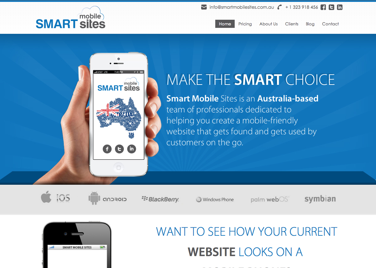 Web Design par Jazz By Nimesh pour MC Sydney | Design #1661703