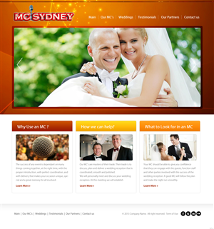 Web Design by pb for MC Sydney | Design: #1721665