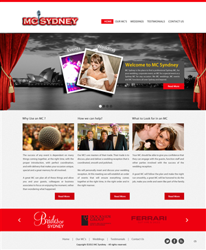 Web Design by pb for MC Sydney | Design: #1725940