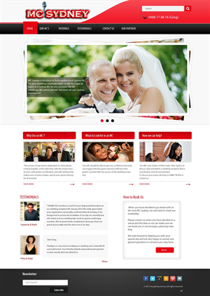 Web Design by pb for MC Sydney | Design: #1725942