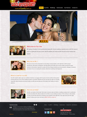 Web Design by pb for MC Sydney | Design: #1729485