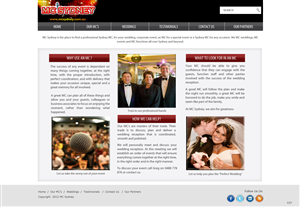 Web Design by pb for MC Sydney | Design: #2088937