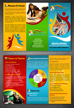 Flyer Design by ESolz Technologies for Canal Alliance | Design #5774078
