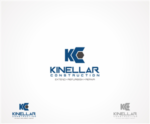 Kinellar Construction. Extend. Refurbish. Repair. | Logo Design by B8