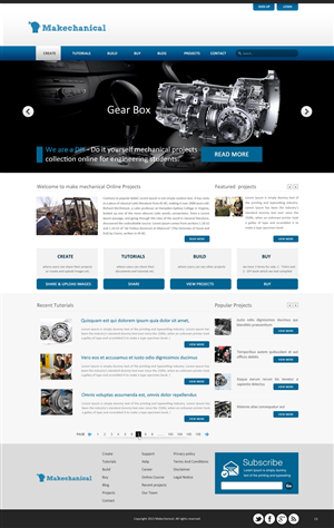 Wordpress Design by pb for this project | Design: #1600097