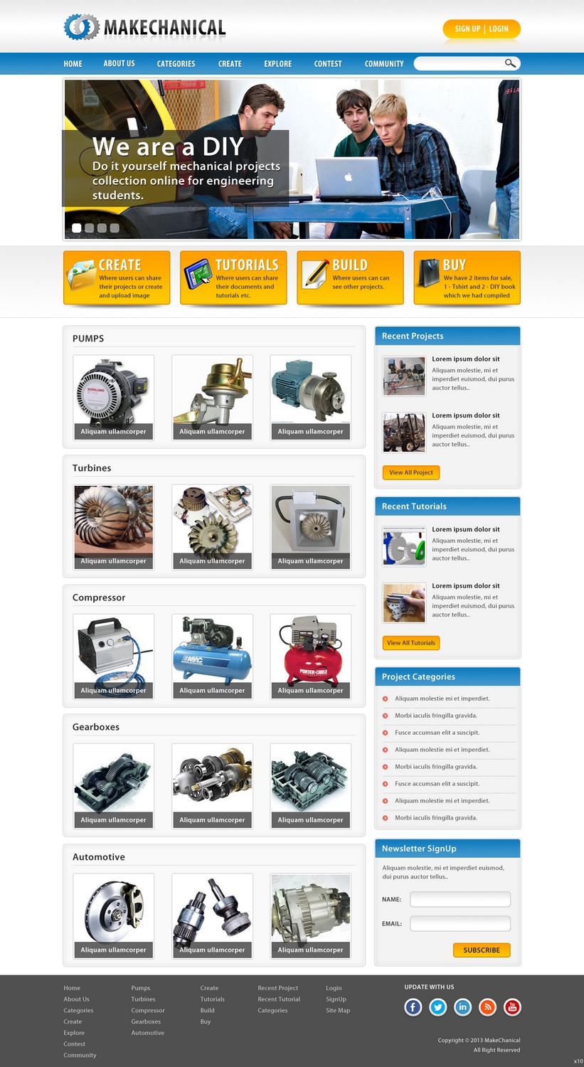 Diseño Wordpress por pb para este proyecto | Diseño #1607694