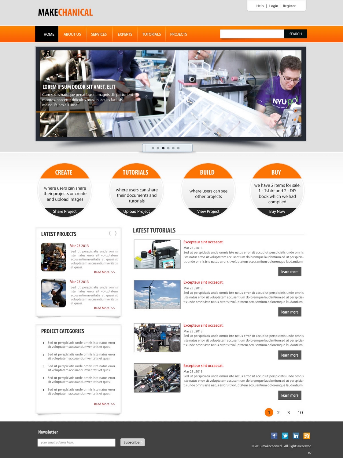 Diseño Wordpress por pb para este proyecto | Diseño #1607699