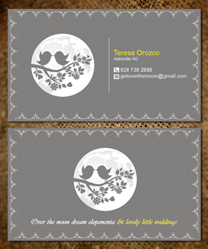 wedding officIate  wedding day coordination wedding planning  | Visitenkarten-Design von Sandaruwan