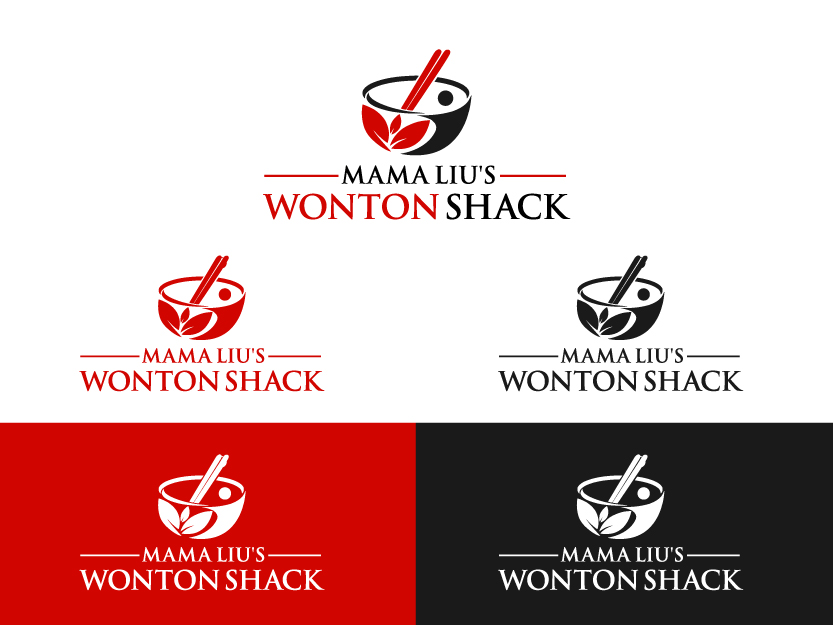Logo Design by Navd for Mama Liu''s Wonton Shack | Design #5766792