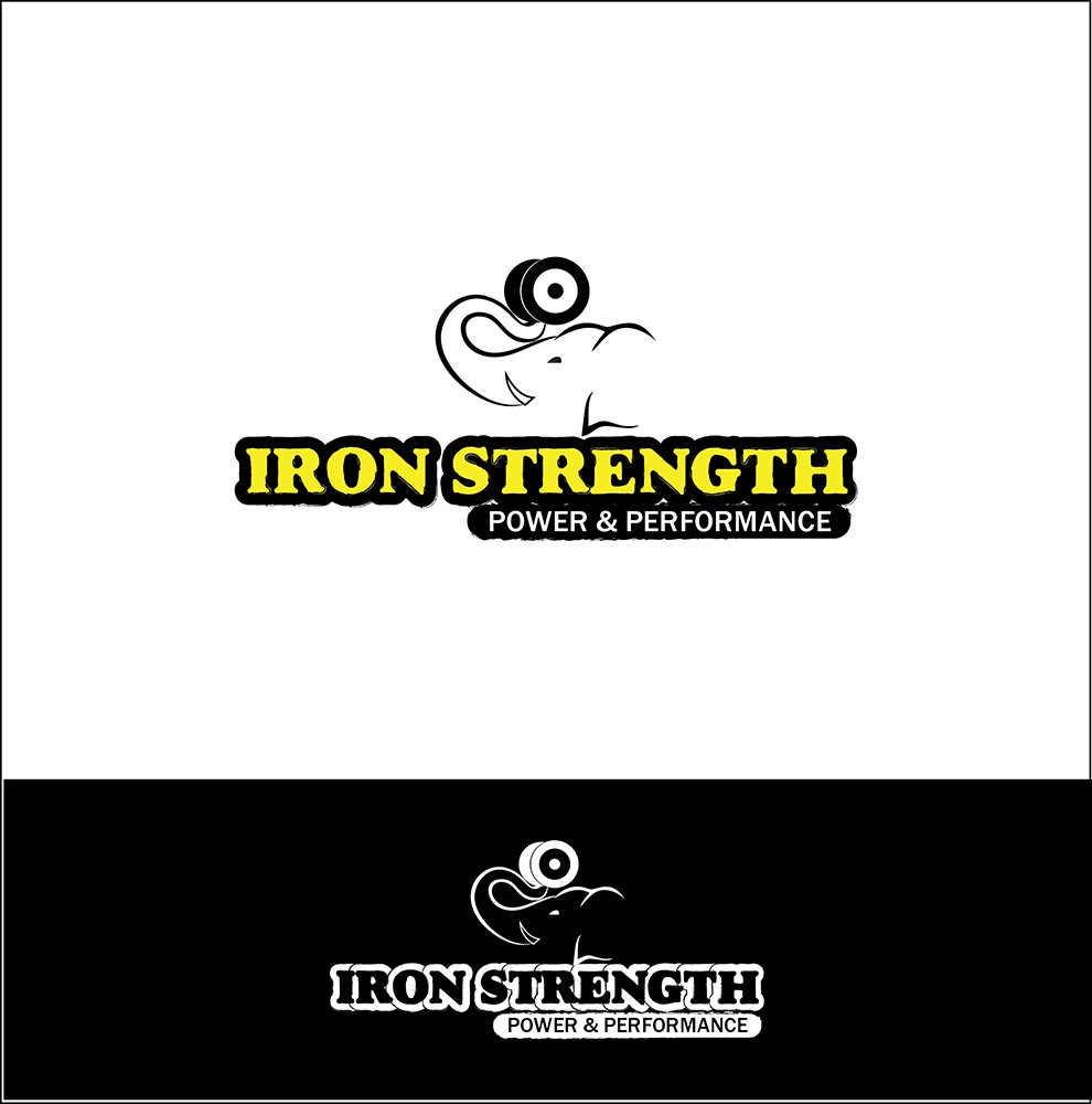 Logo Design by Anooshaa Kachhia for Iron Strength Power & Performance | Design #5843602