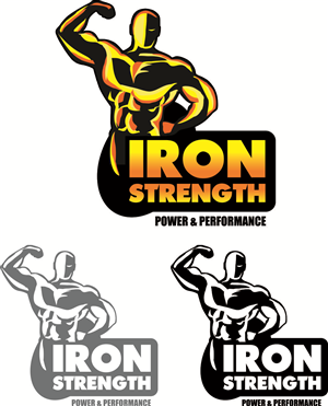 Logo Design by pa2pat for Iron Strength Power & Performance | Design: #5821837
