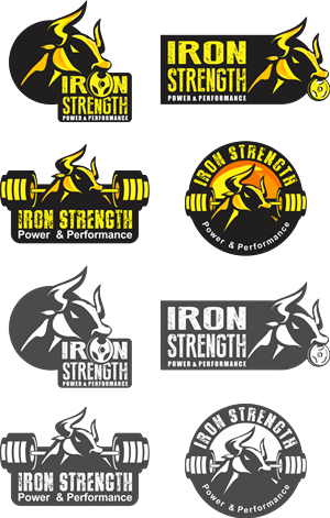 Logo Design by pa2pat for Iron Strength Power & Performance | Design: #5916162