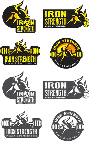 Logo Design by pa2pat for Iron Strength Power & Performance | Design: #5916903
