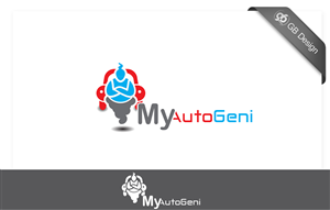 MyAutoGenie | Diseño de Logo por Gb designs