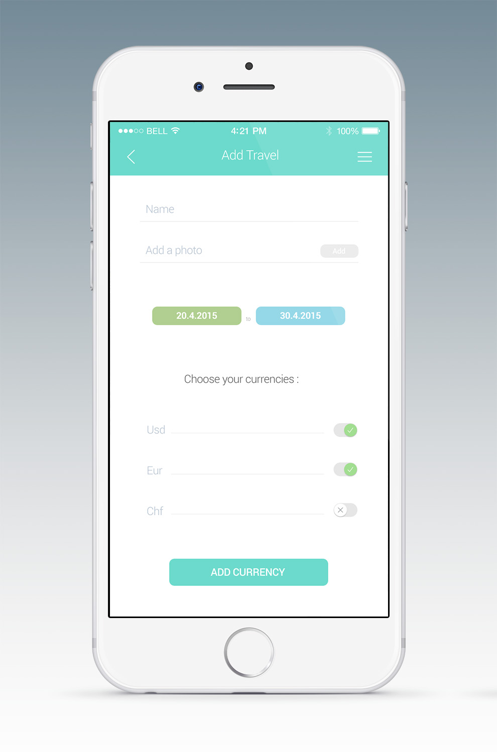 App-Design von eMango für dieses Projekt | Design #5822567