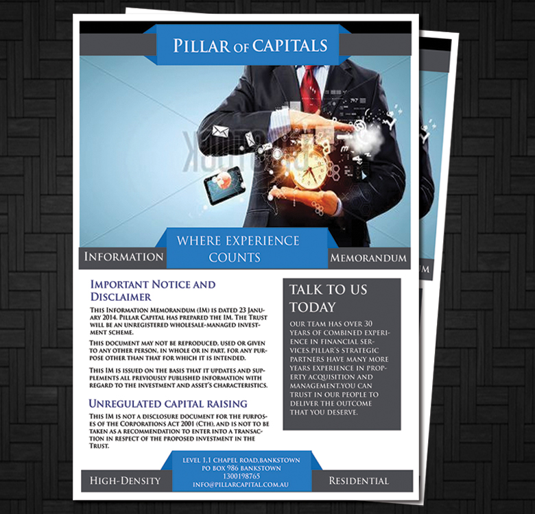 Flyer Design by ESolz Technologies for this project | Design #5820136