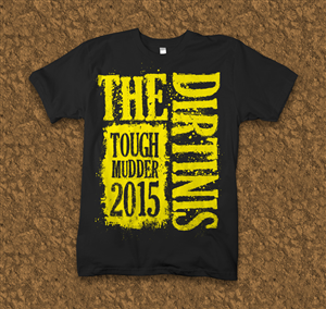 The Dirtini's - Sports Team T-shirt-  Muddy Martini Glass  | T-Shirt-Design von Mode Graphic Design Agency