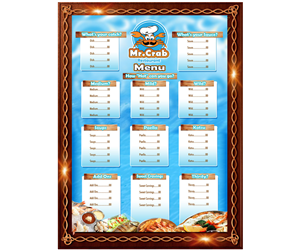 Menu Design by Nimal for this project | Design #5838524