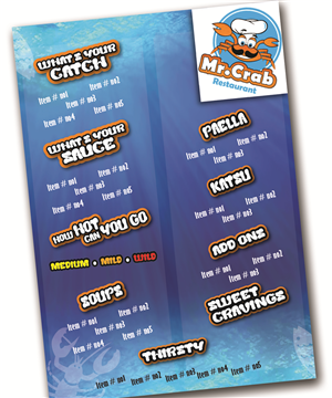 Menu Design by deepaksuri0367 for this project | Design #5835858