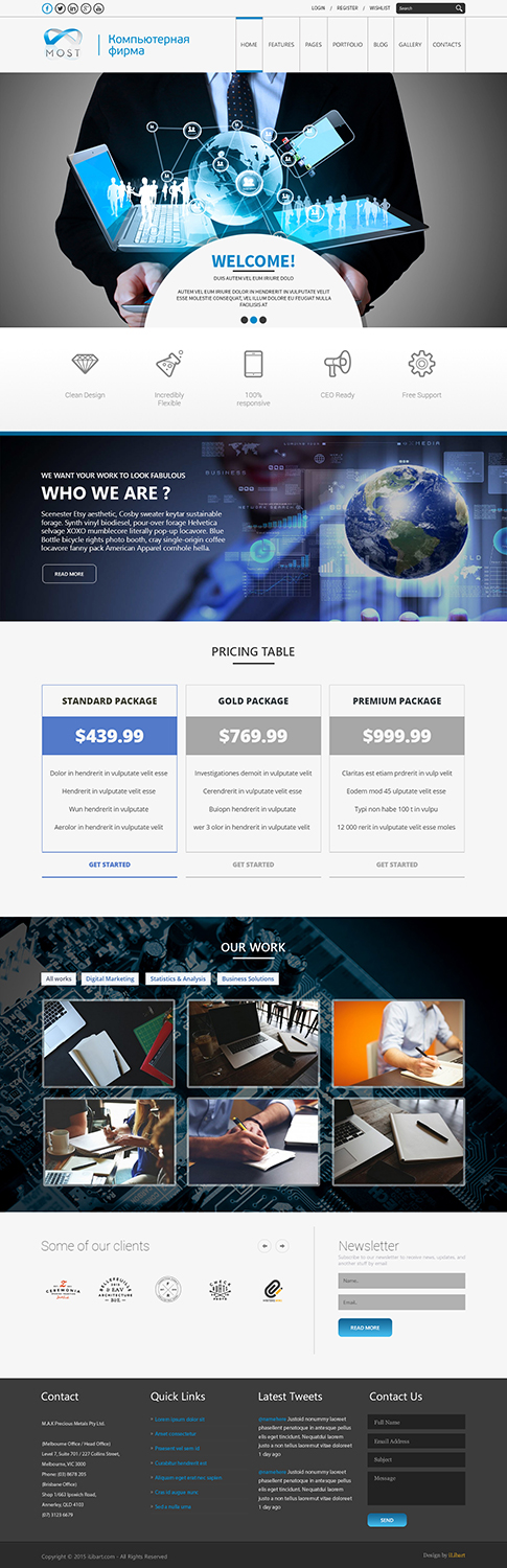 Web Design by iLibart for this project | Design #5842917