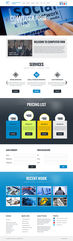 Web Design by iLibart for this project | Design: #5844232