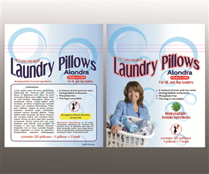 Single Dose Laundry Detergent in Water Soluble Pillows | Packaging Design by Cari Lopez