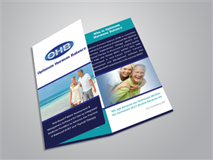 Brochure Design by Webrays for Optimum Hormone Balance | Design: #5820518