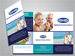 Brochure Design by Webrays for Optimum Hormone Balance | Design: #5820541