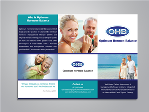 Brochure Design by Webrays for Optimum Hormone Balance | Design: #5820555