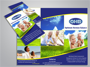 Brochure Design by Webrays for Optimum Hormone Balance | Design: #5820558