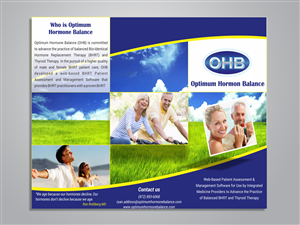 Brochure Design by Webrays for Optimum Hormone Balance | Design: #5820562