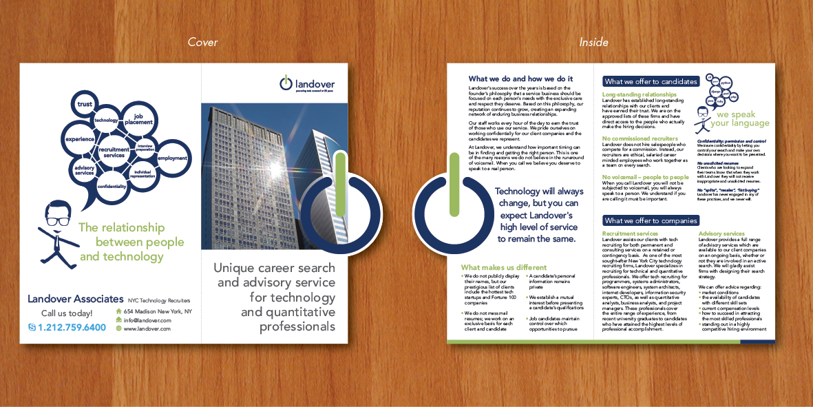 Diseño de Brochure por Ekanite para Landover Associates | Diseño #1610633