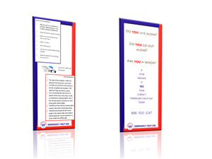 Card Design by ganesha27 for Emergency Help USA | Design: #5994546